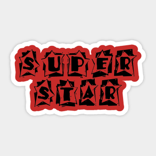 Superstar Sticker